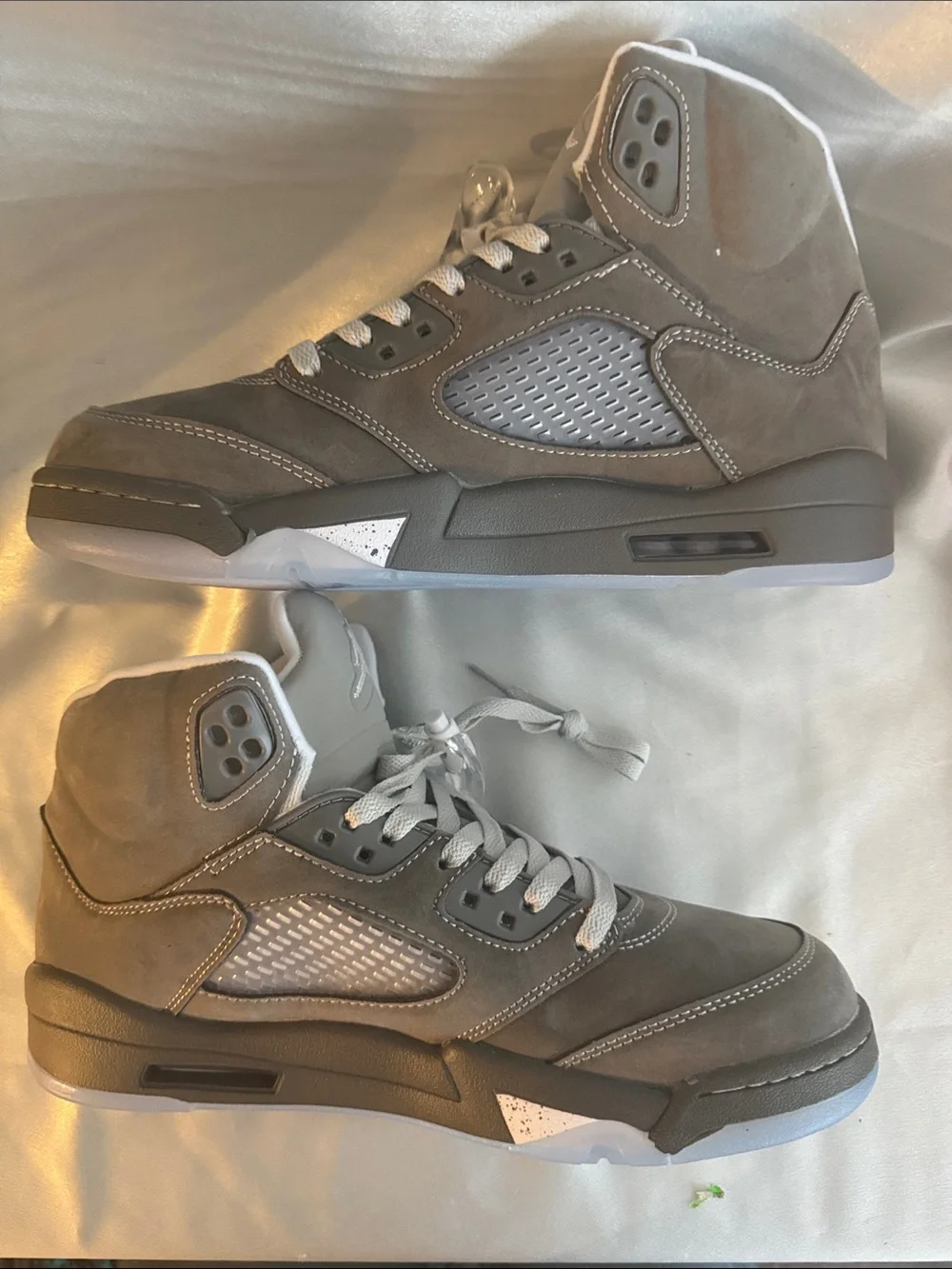New! Air Jordan 5 Retro “Wolf Grey” (2026)! Authentic!